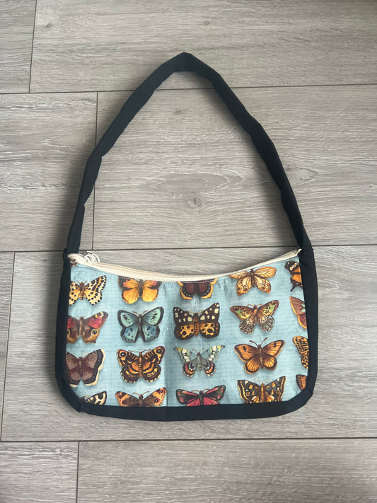 Butterfly print bag